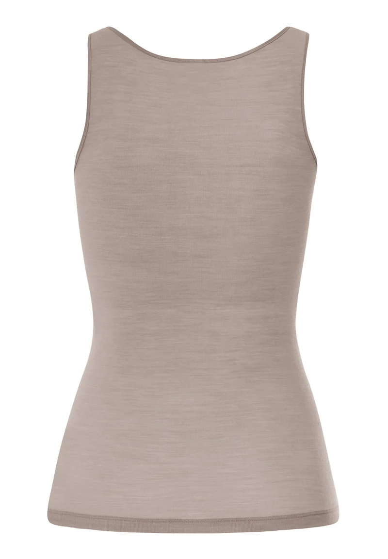 Woolen Silk Tank Top | rose grey 071416-072335
