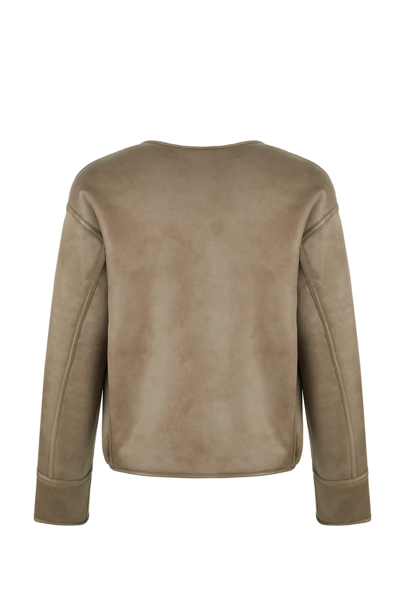 Reversible Taupe Jacket