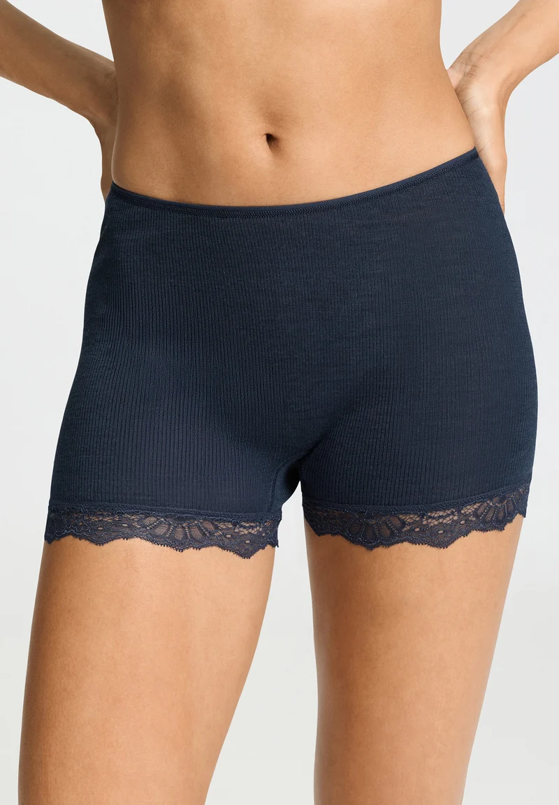 Woolen Lace Panty | deep navy 070770-071610