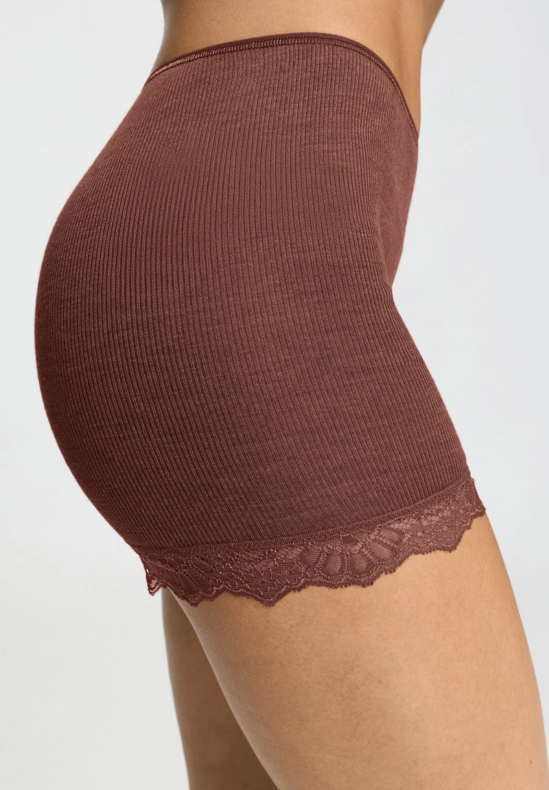 Woolen Lace Panty | cinnamon 070770-072790