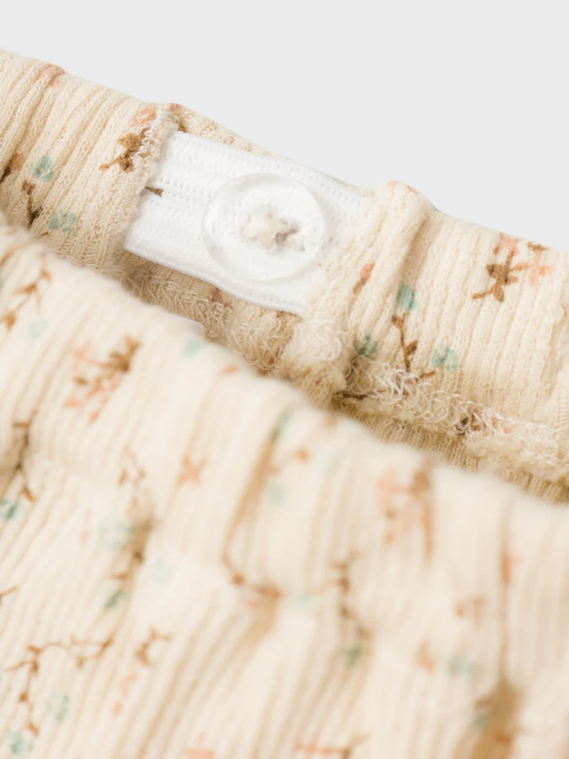 Lil' Atelier Hose - Thida - Blumen - Nebel