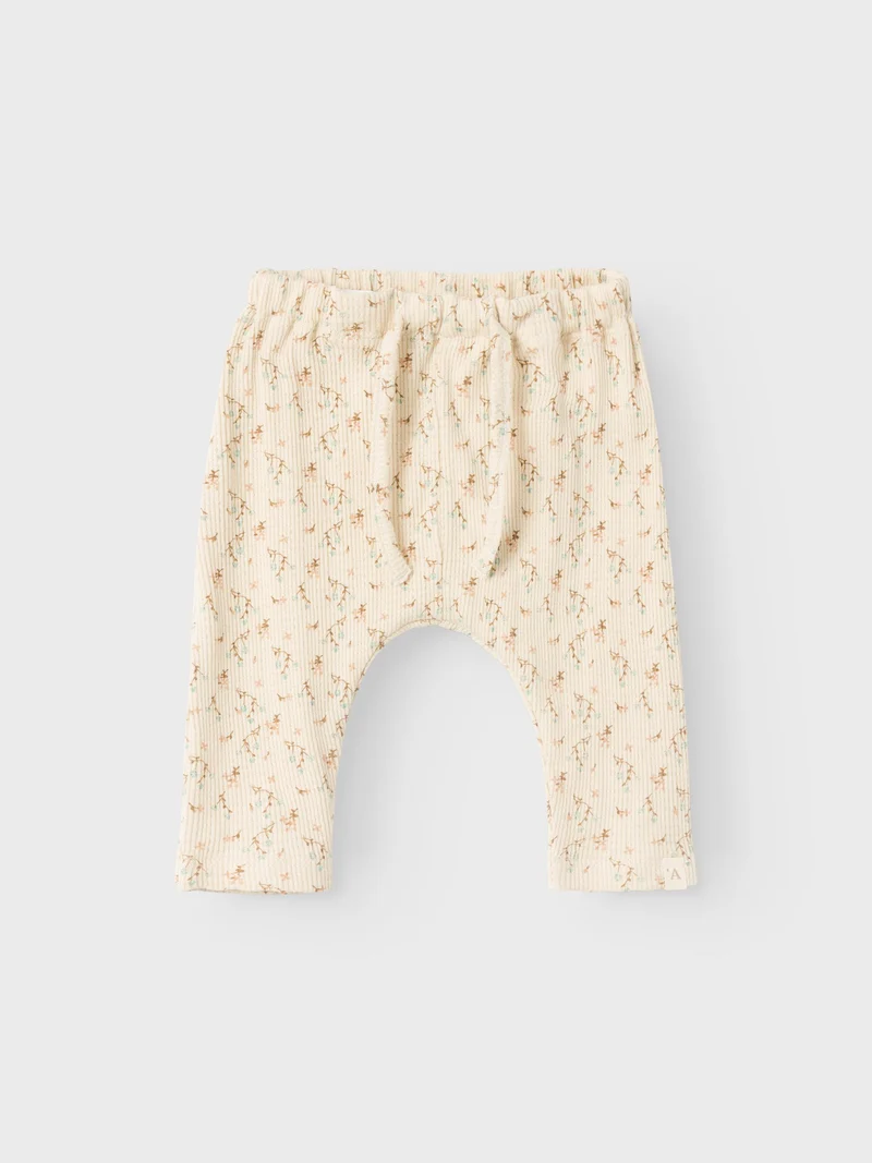 Lil' Atelier Hose - Thida - Blumen - Nebel