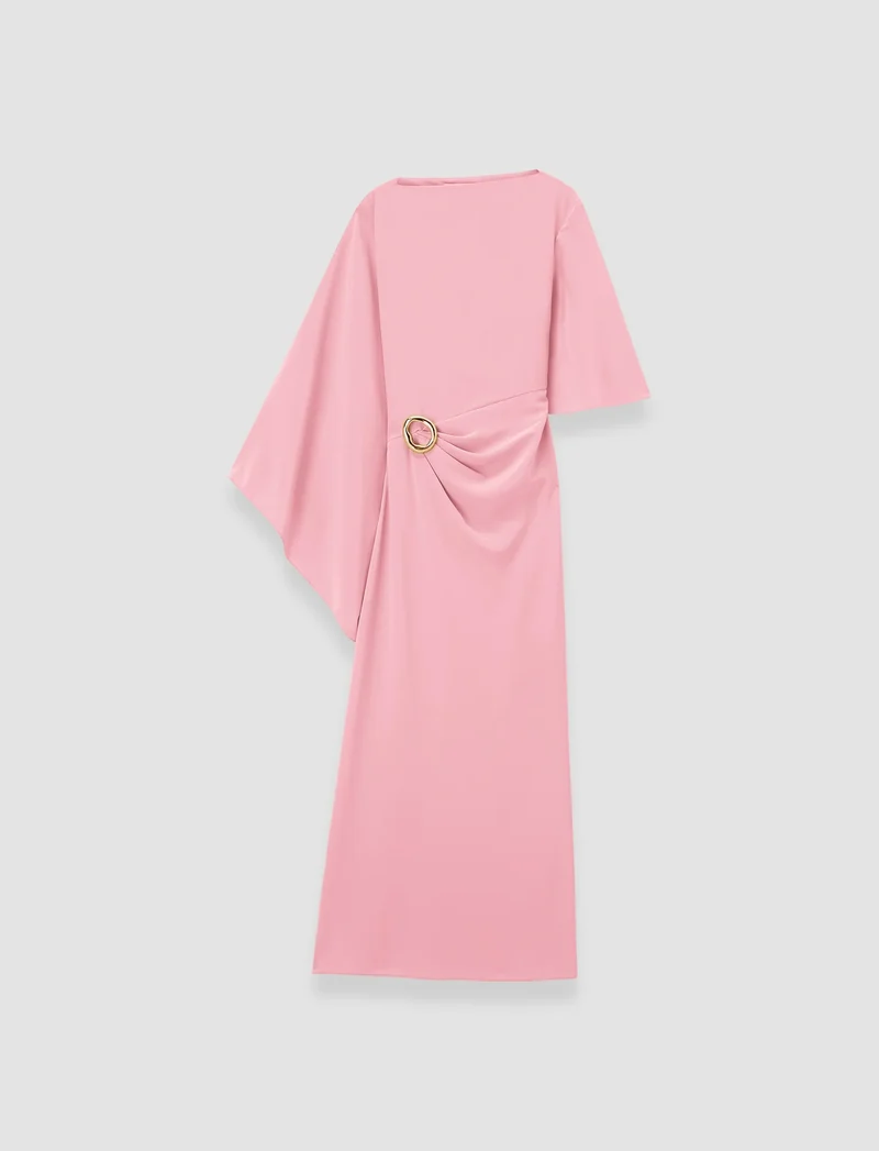 Joya Satin Twill Dress Blush