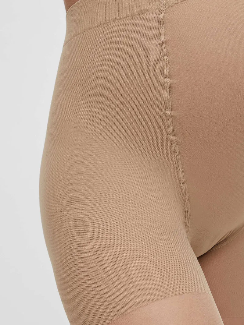 Mamalicious Stützstrümpfe für Schwangere (30 Denier), 2er-Pack – Sabrina – Hellbraun