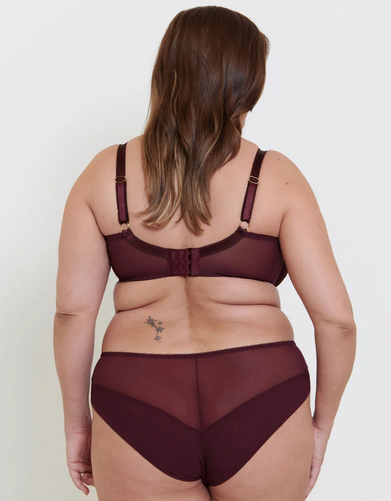 Liaison Paris Balcony Bra Merlot