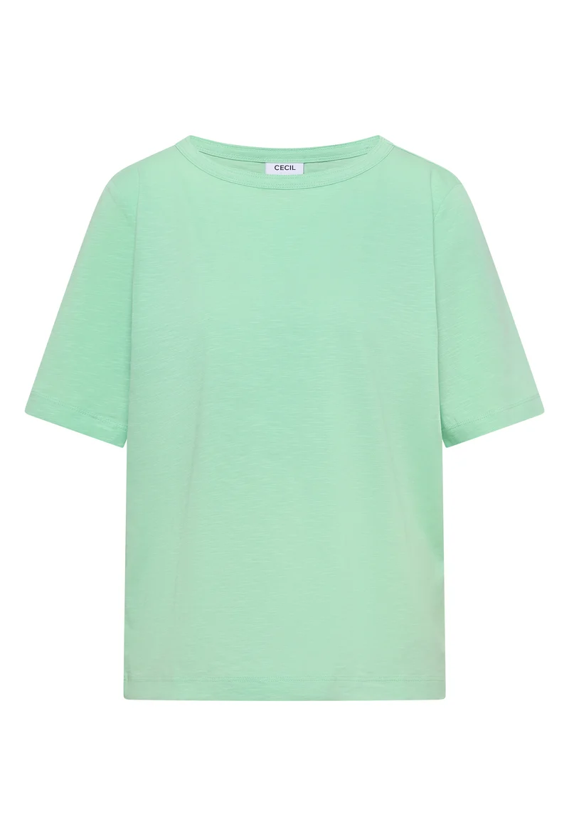 Kurzarm T-Shirt aus reiner Baumwolle