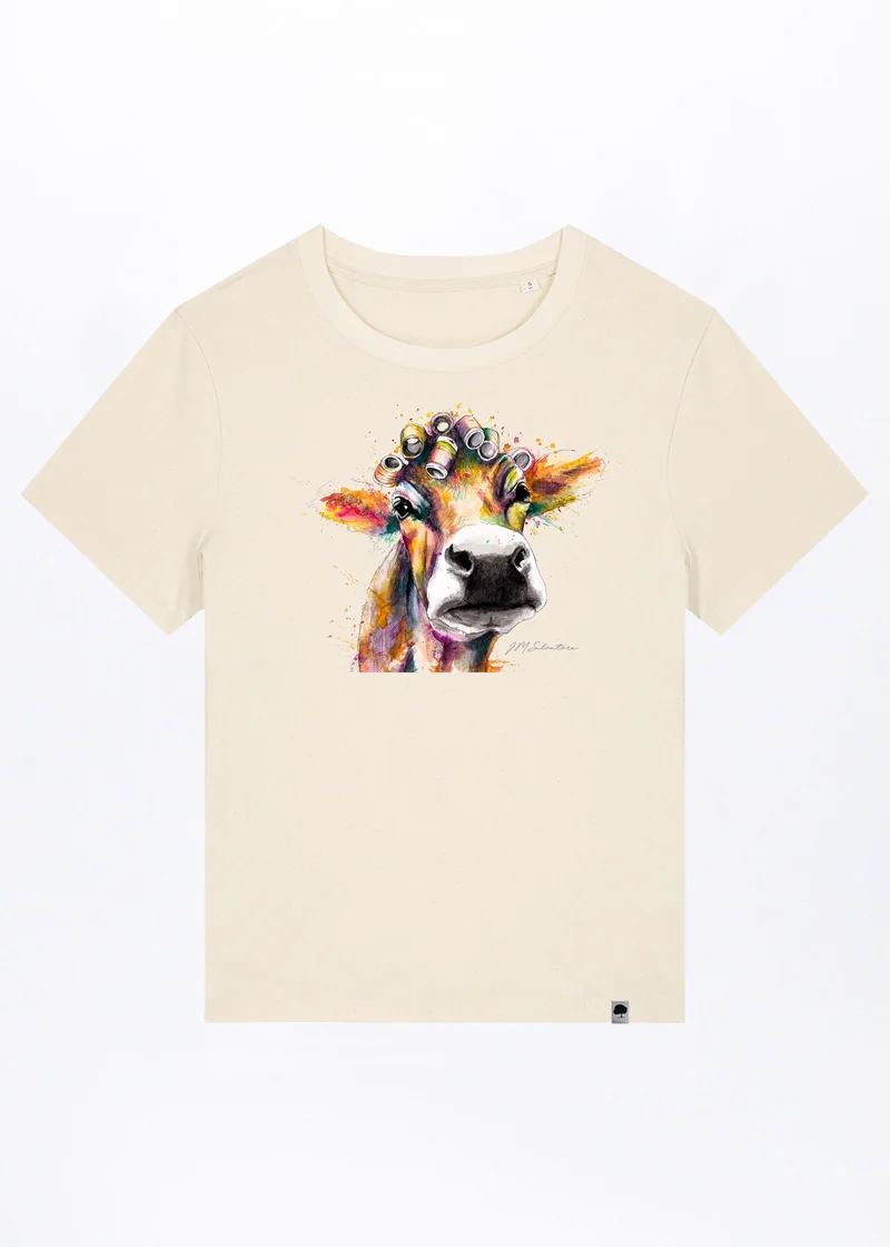 Cow Damen T-Shirt aus Bio Baumwolle