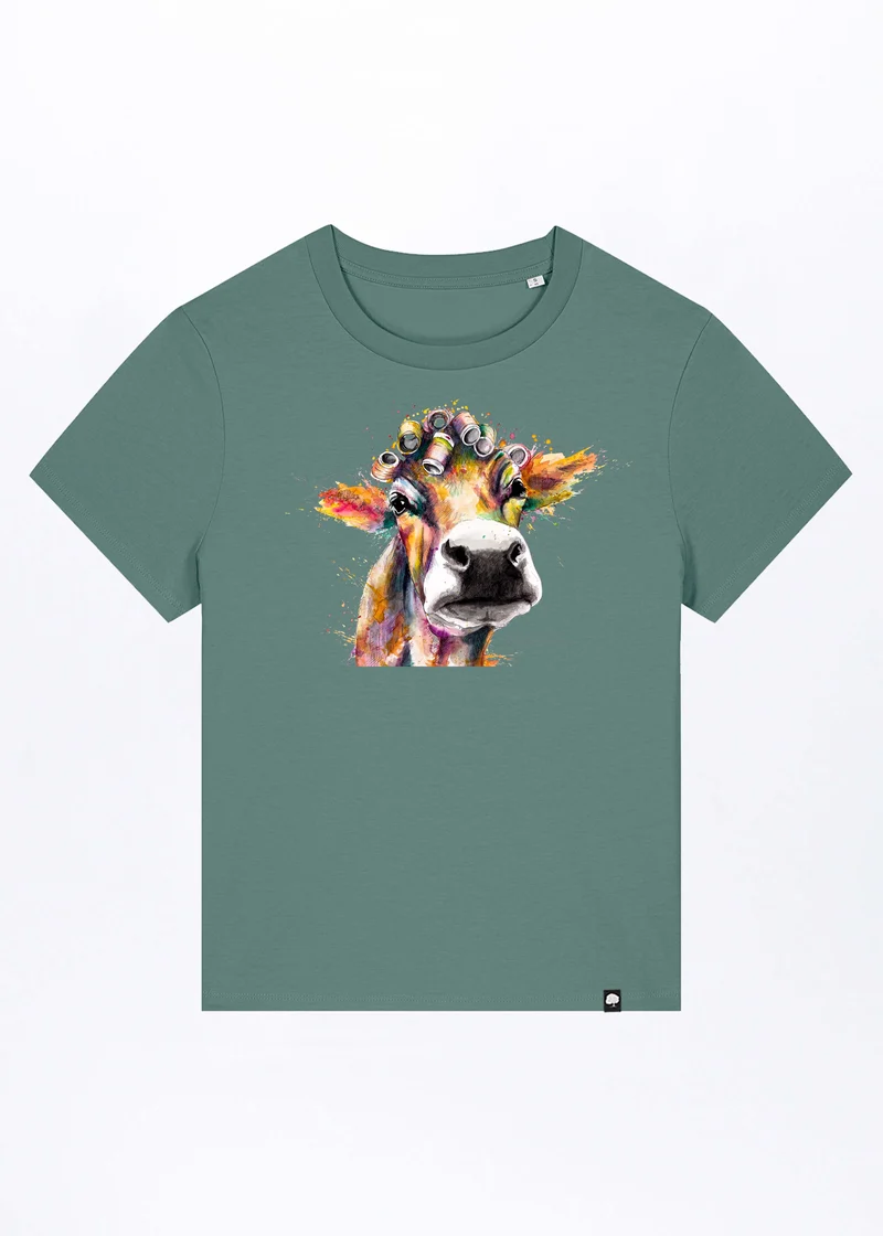 Cow Damen T-Shirt aus Bio Baumwolle