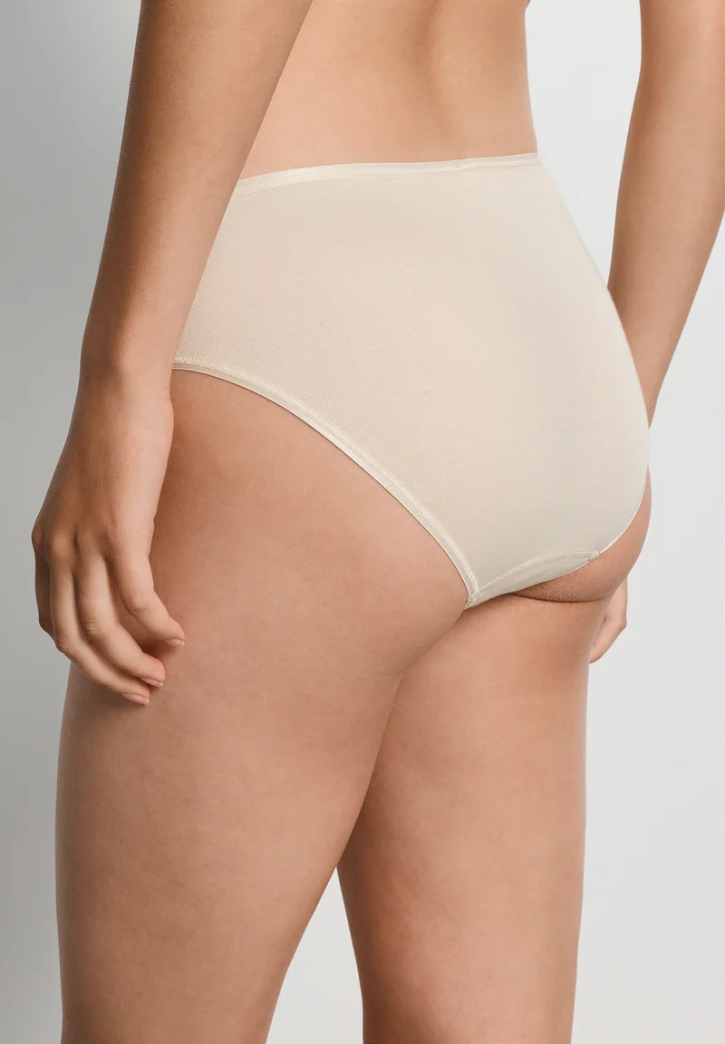 Cotton Seamless Midi Briefs