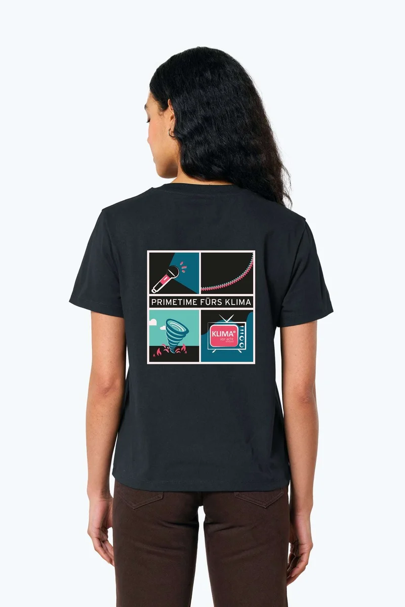 #wirfuerKv8 KLIMA° vor acht Bio T-Shirt für Frauen