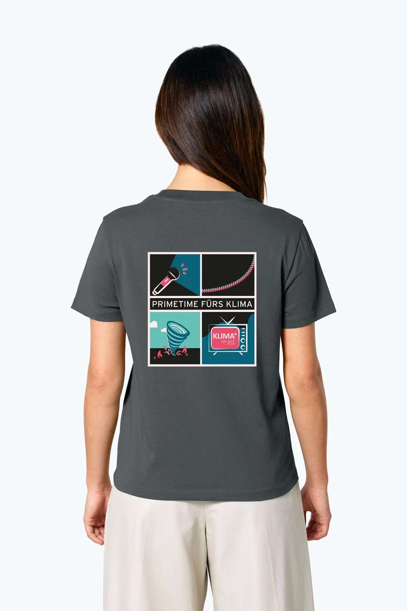 #wirfuerKv8 KLIMA° vor acht Bio T-Shirt für Frauen
