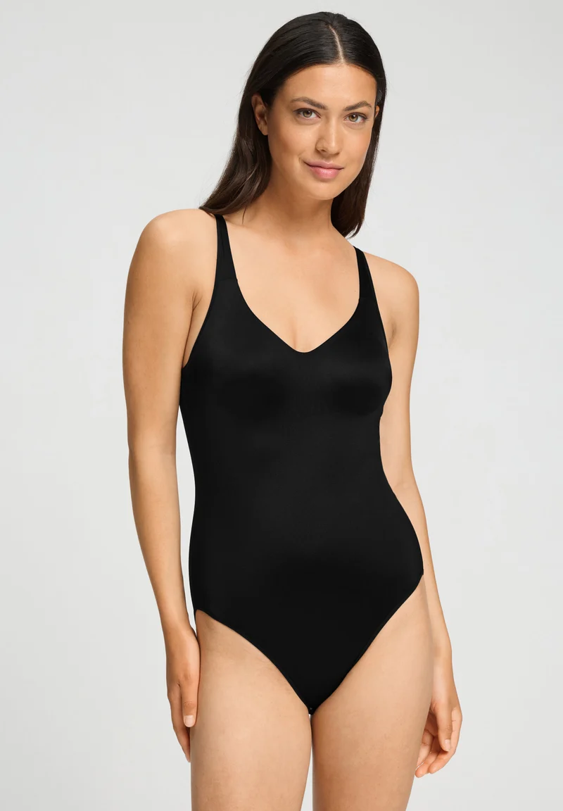 Soft Embrace Soft Bra Bodysuit | black 070980-070019