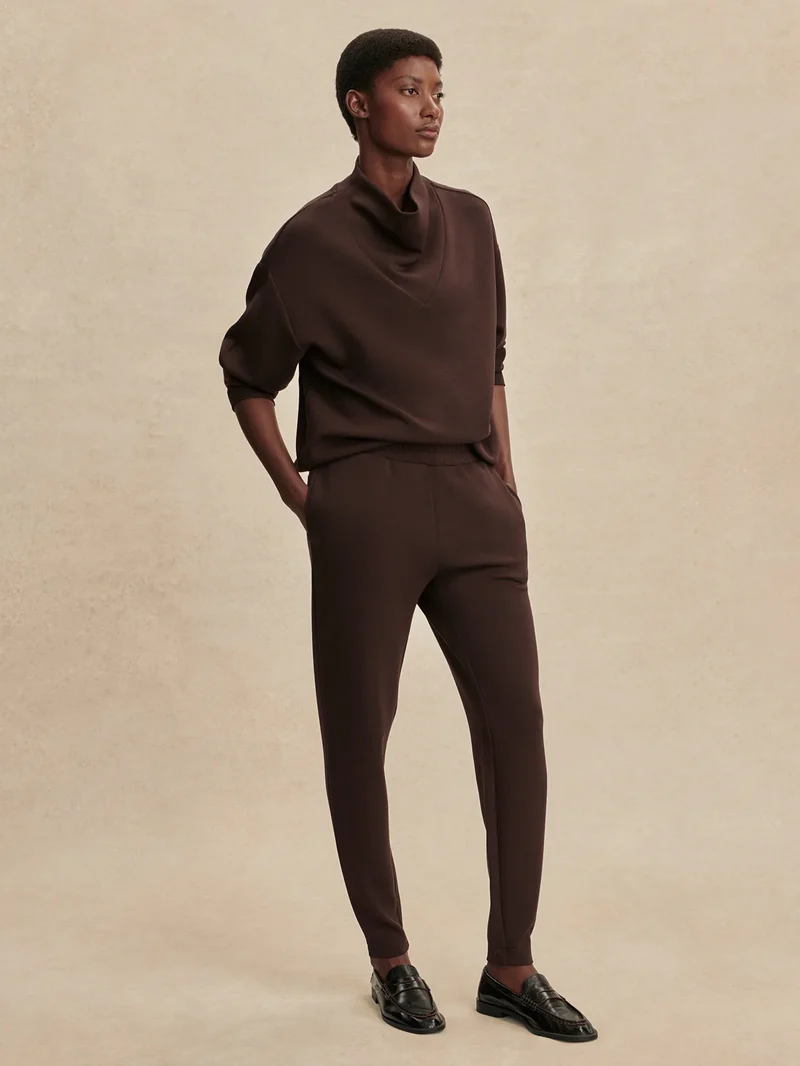 The Slim Pant 27.5 Coffee Bean