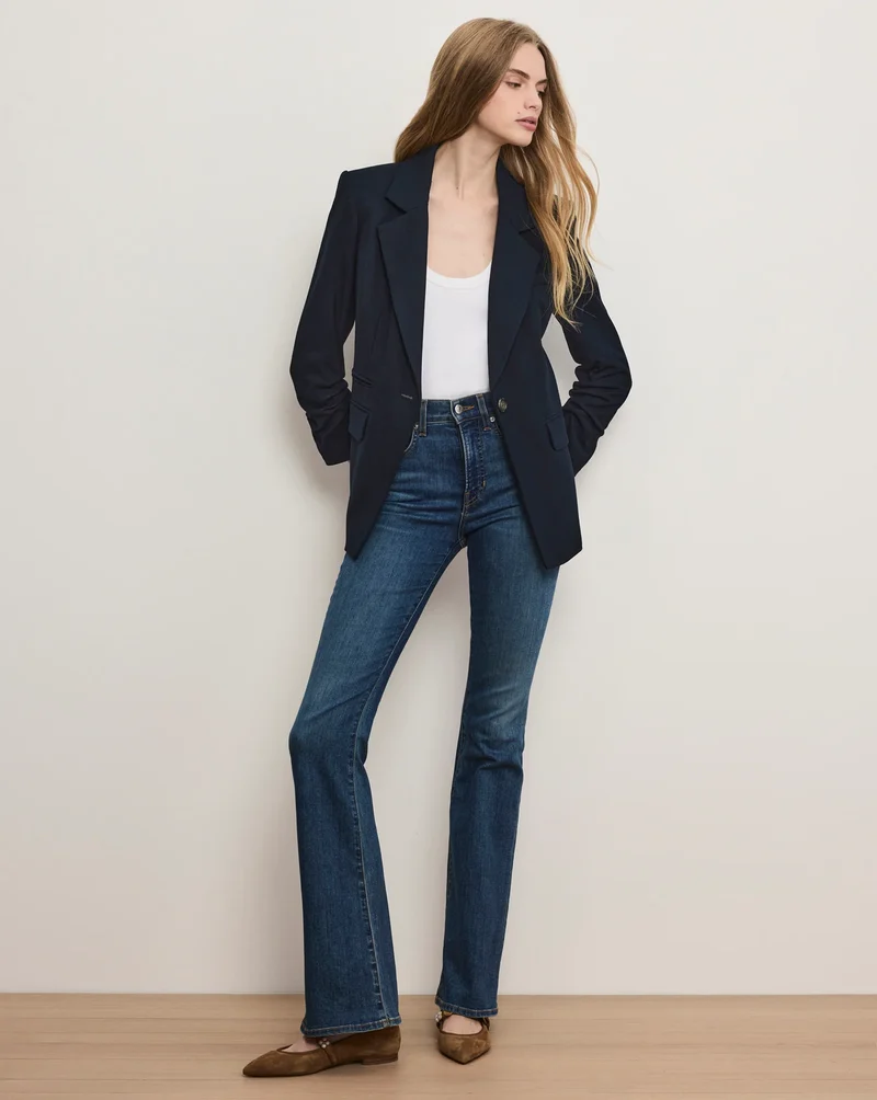 Battista Dickey Jacket Navy