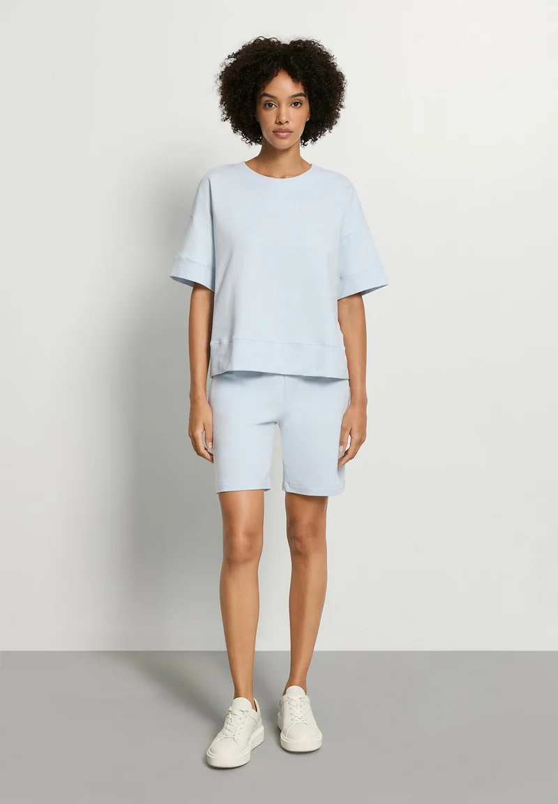 Natural Living S/SLV Sweatshirt | watery blue 078896-072244