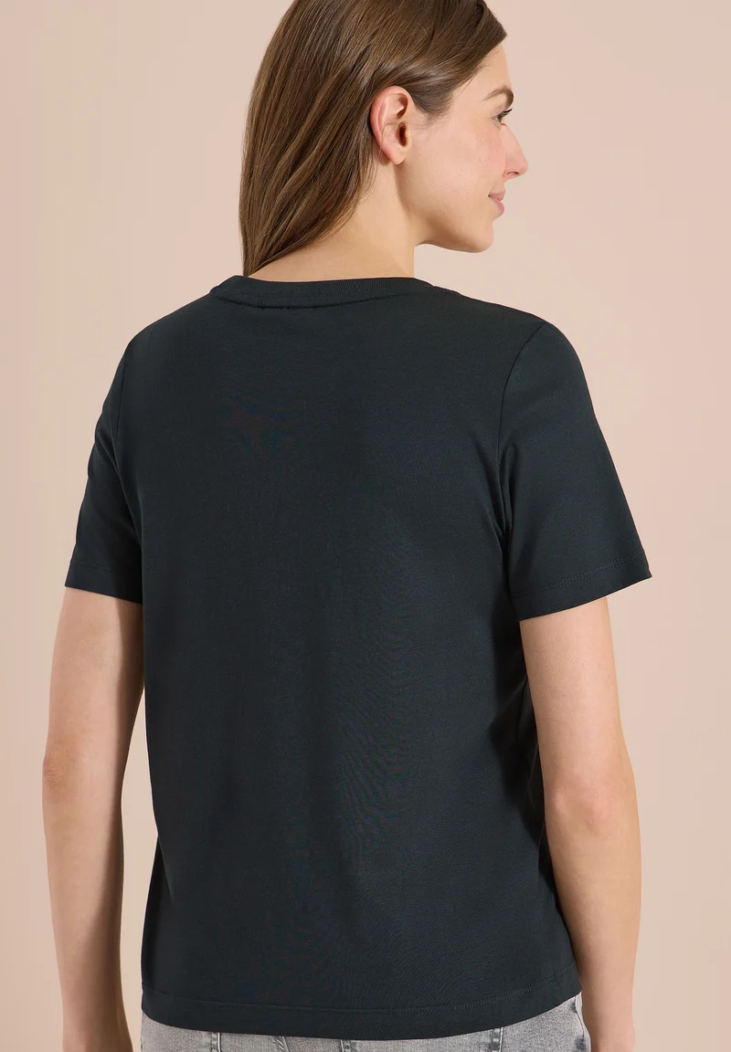 T-Shirt mit Rundhals und Artwork