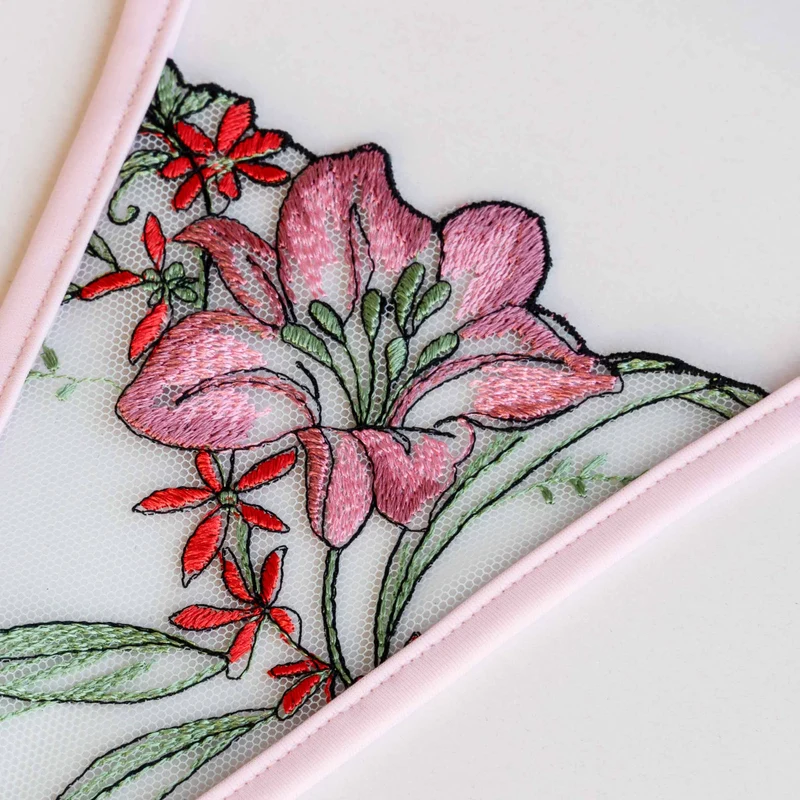 Springtime Passion - Mini T-String - Rosa