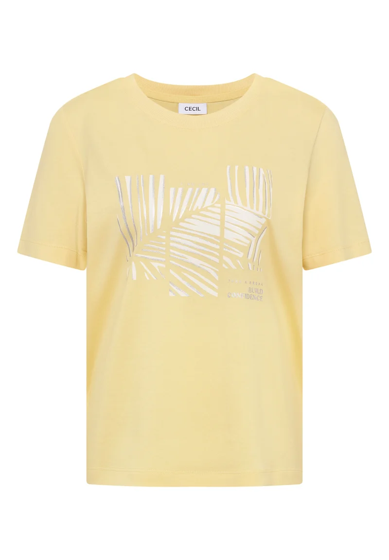 T-Shirt mit Rundhals und Artwork