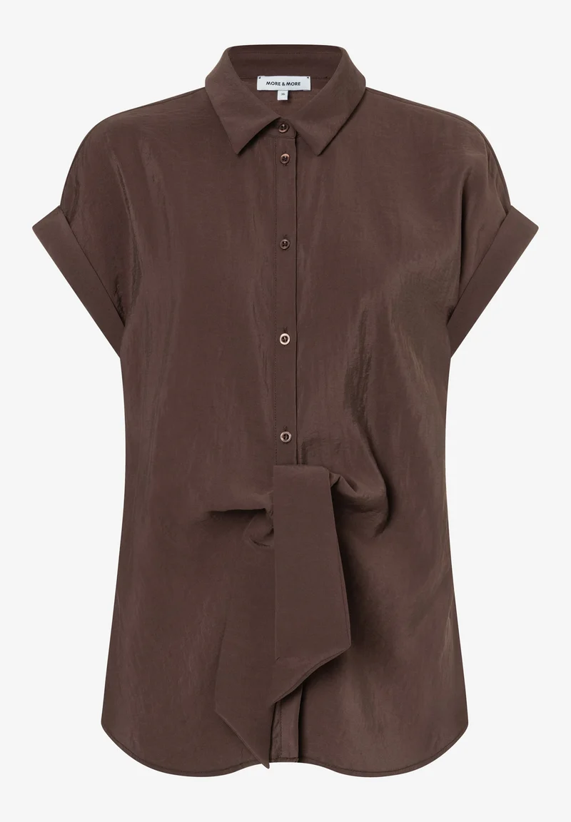 Bluse mit Knot-Detail