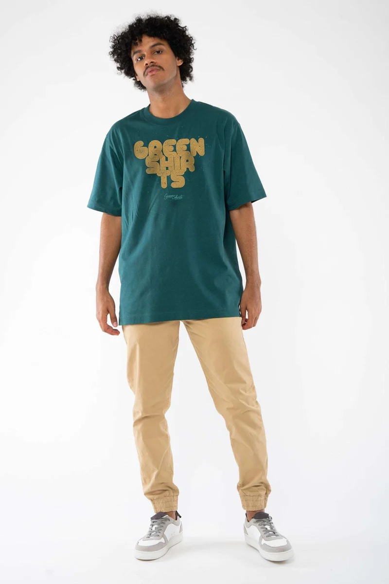 Retro Green Shirts Männer T-Shirt