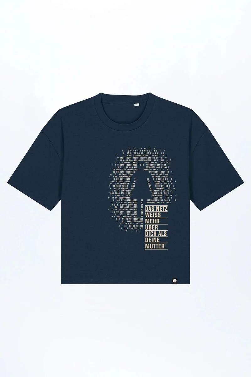 Deine Mutter Boxy Fit Damen T-Shirt aus Bio Baumwolle