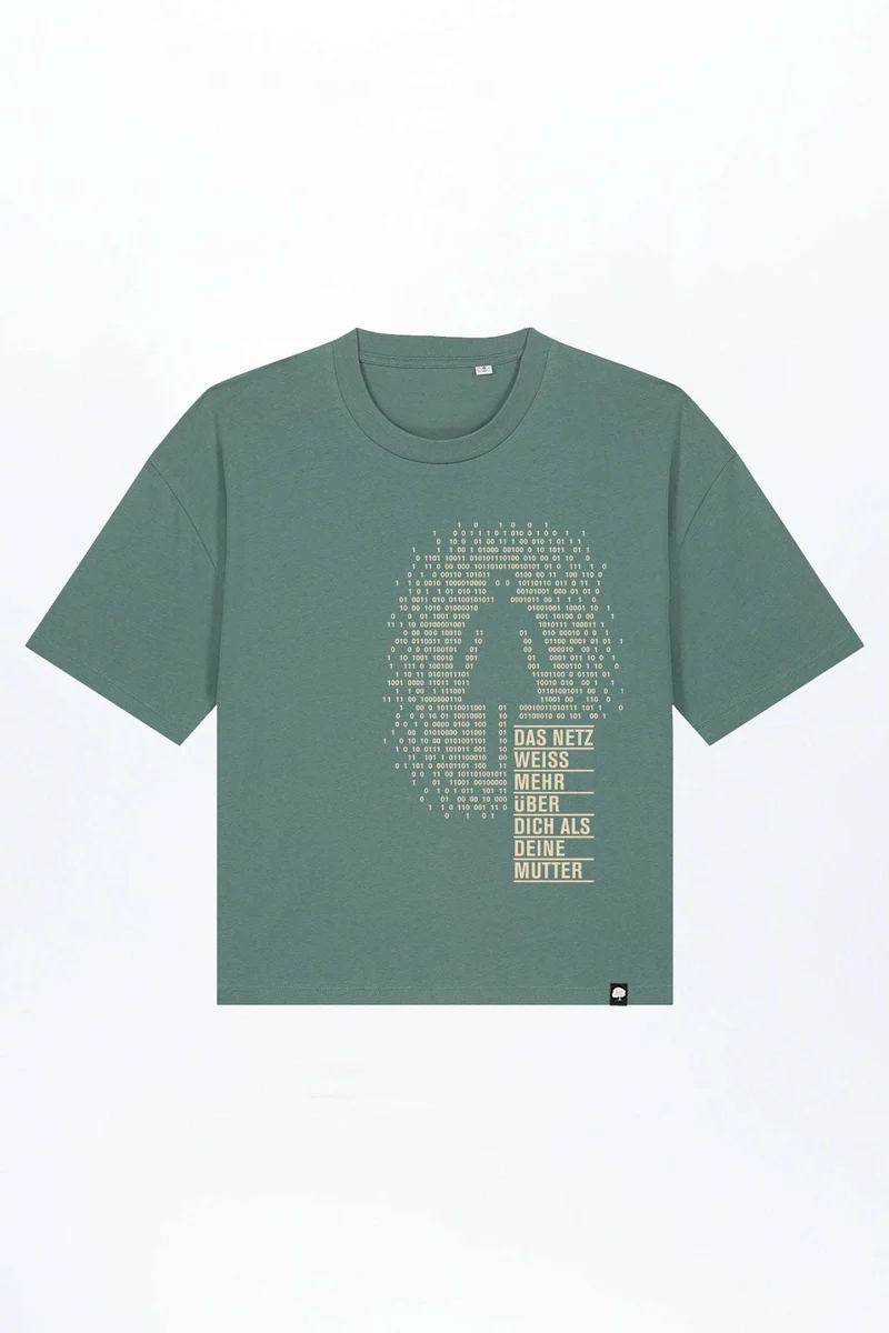 Deine Mutter Boxy Fit Damen T-Shirt aus Bio Baumwolle