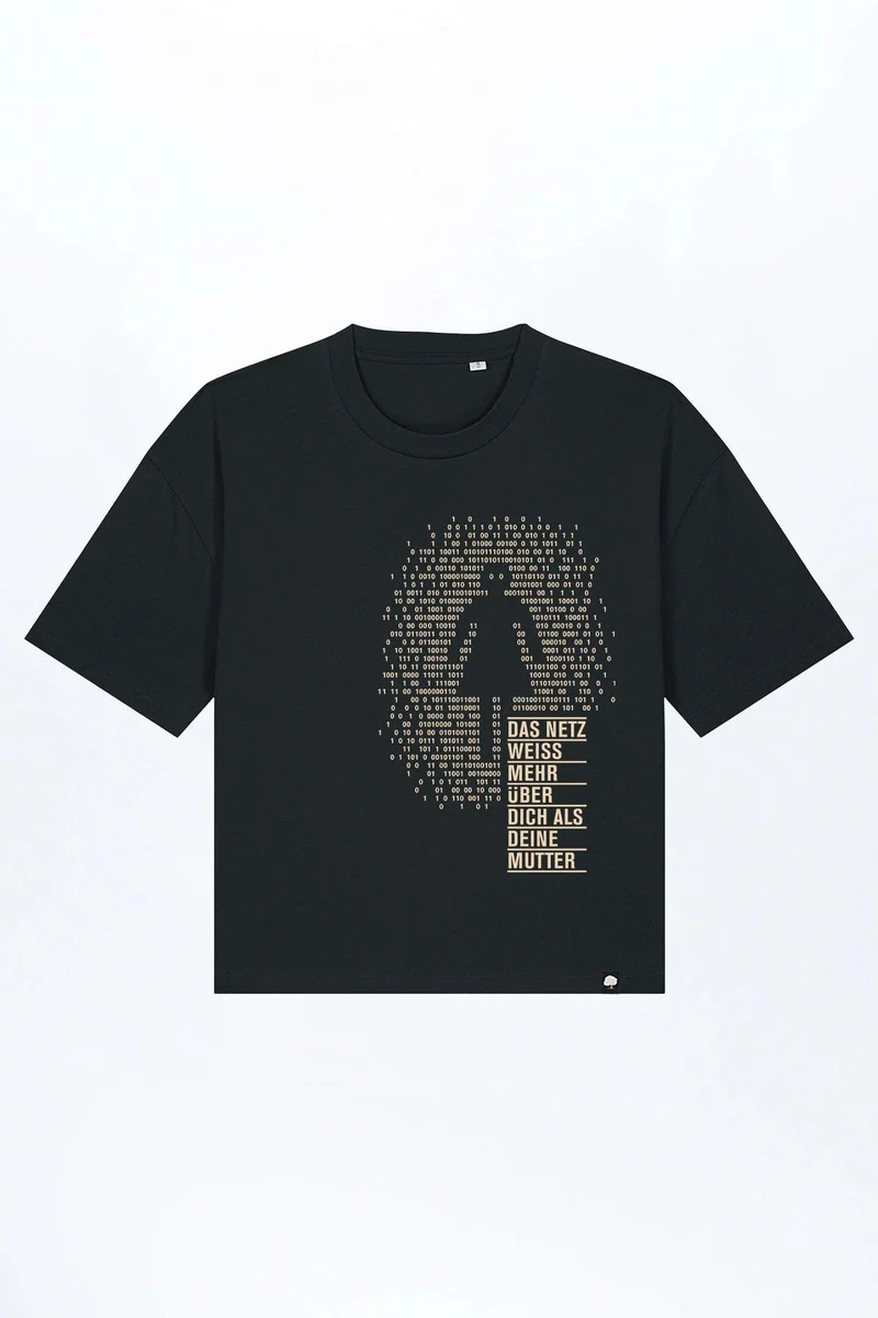 Deine Mutter Boxy Fit Damen T-Shirt aus Bio Baumwolle