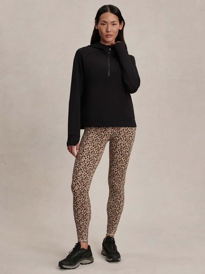 Karo Half Zip Black