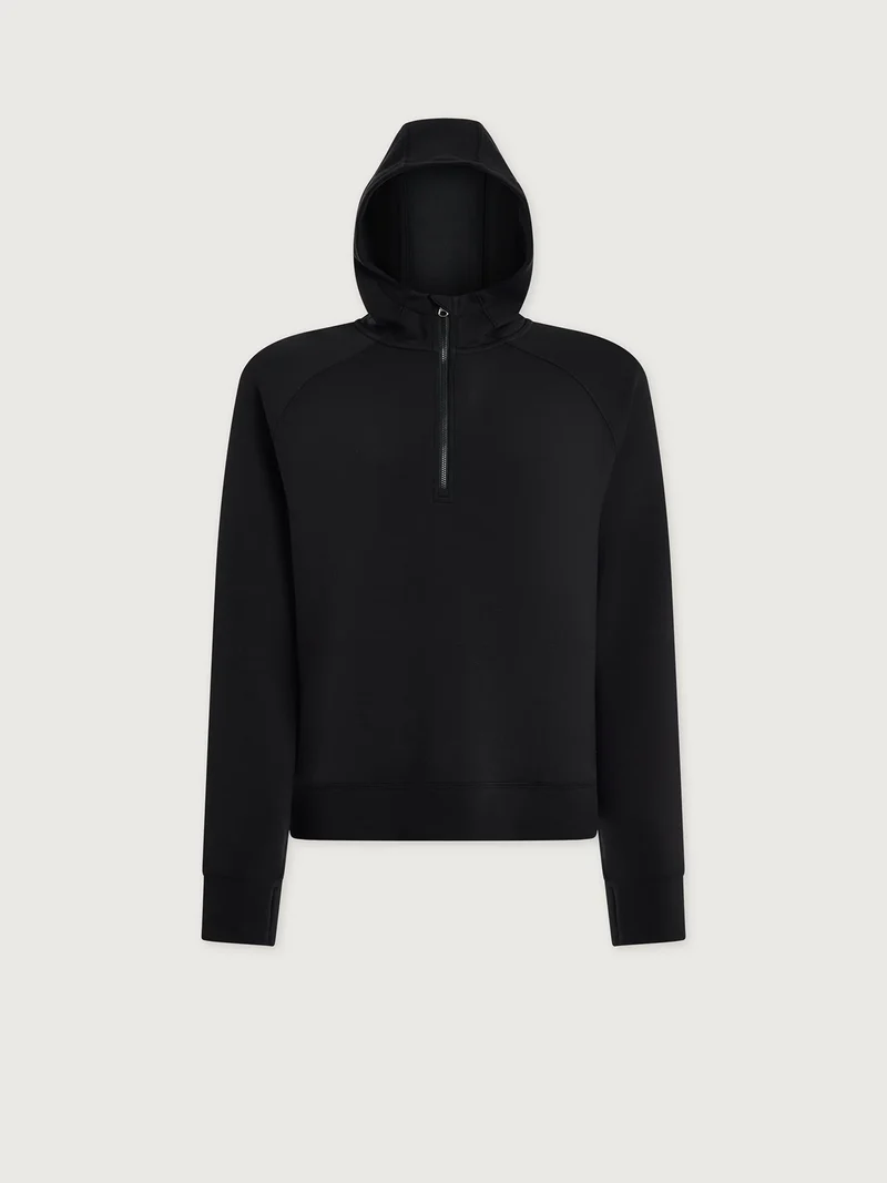 Karo Half Zip Black