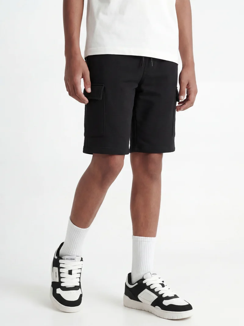JPSTBRADLEY SWEAT CARGO SHORTS SN JNR