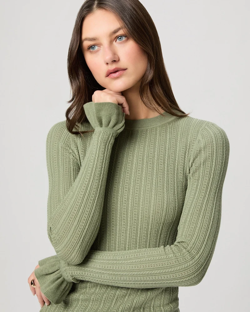 Ophelia Top Sage