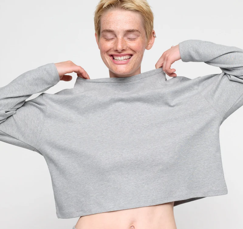 Reset Cropped Long Sleeve