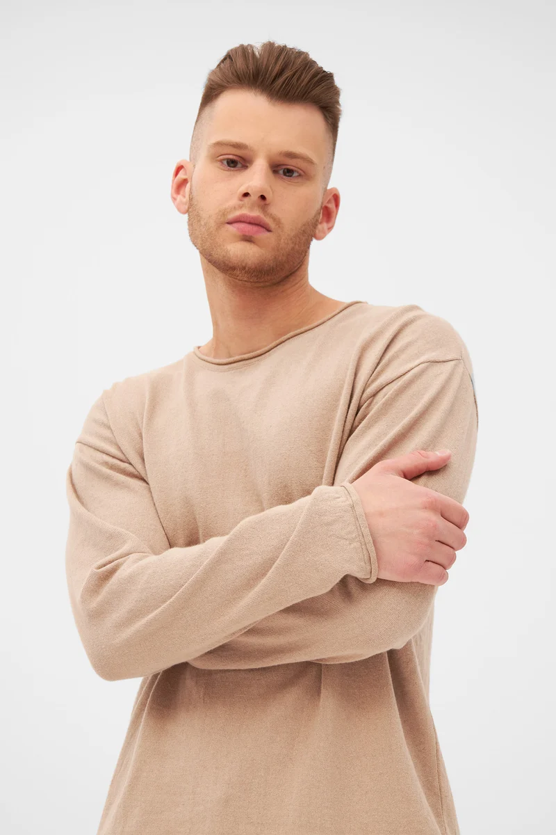 Pullover aus Leinen & Bio Baumwolle