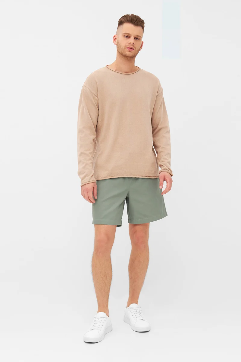 Pullover aus Leinen & Bio Baumwolle
