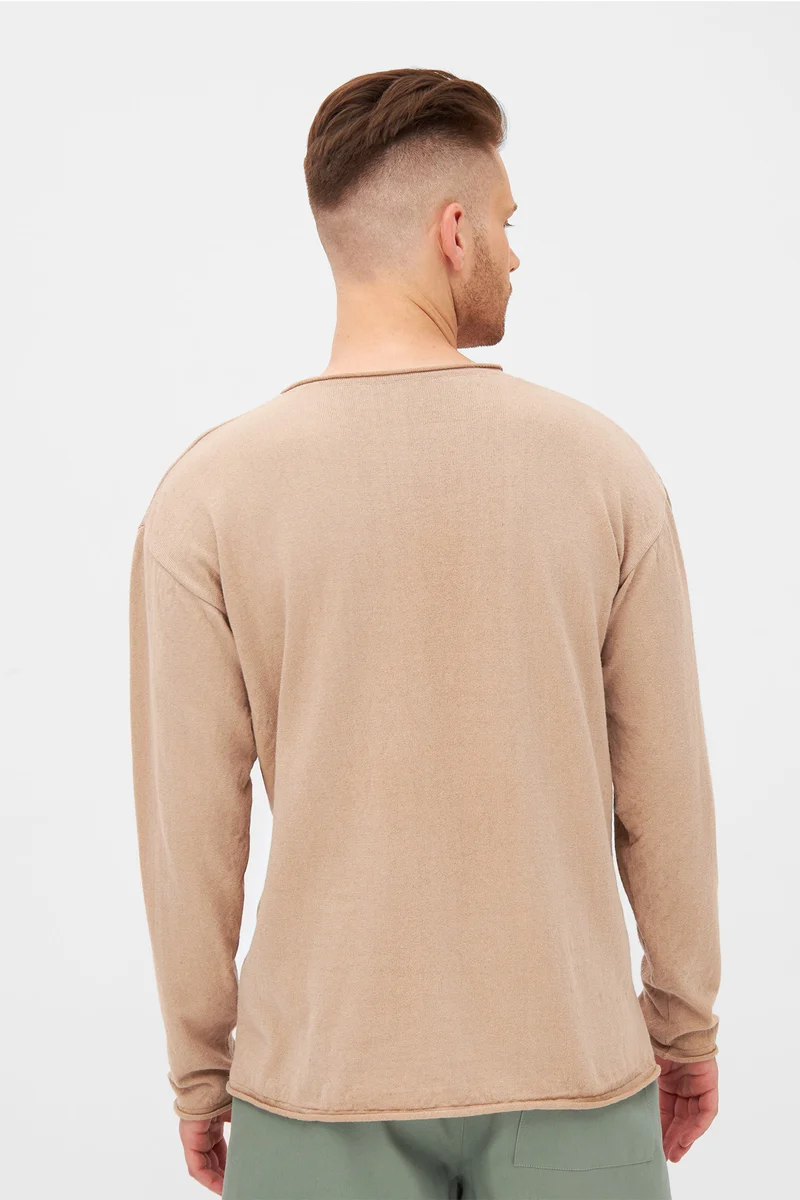 Pullover aus Leinen & Bio Baumwolle