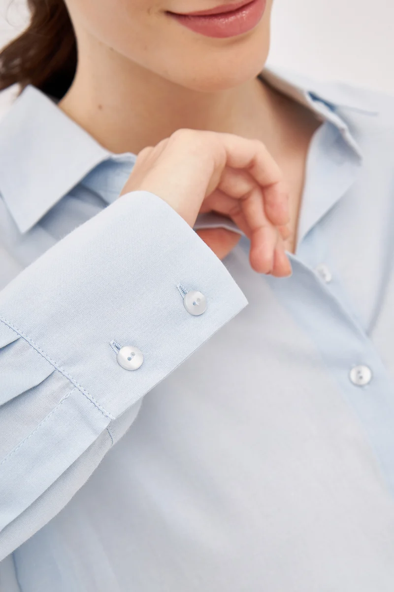Bluse aus Bio Baumwolle
