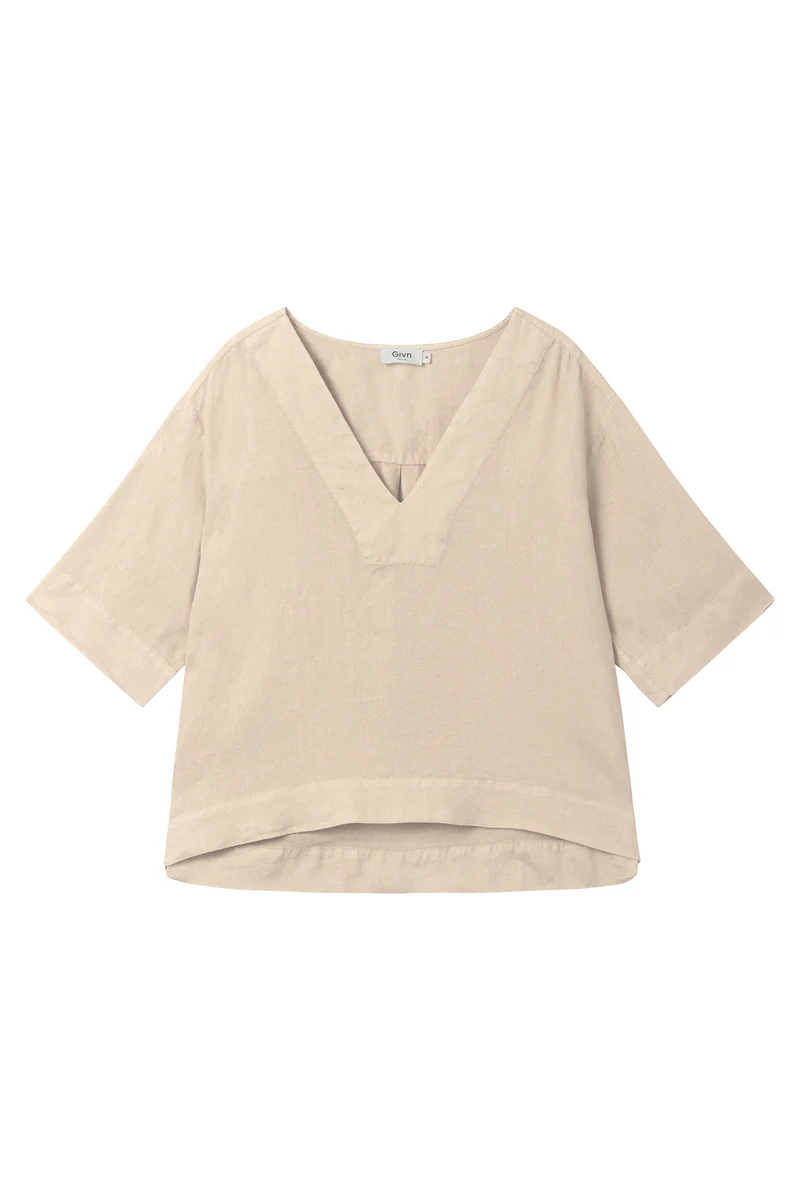 Bluse aus Leinen