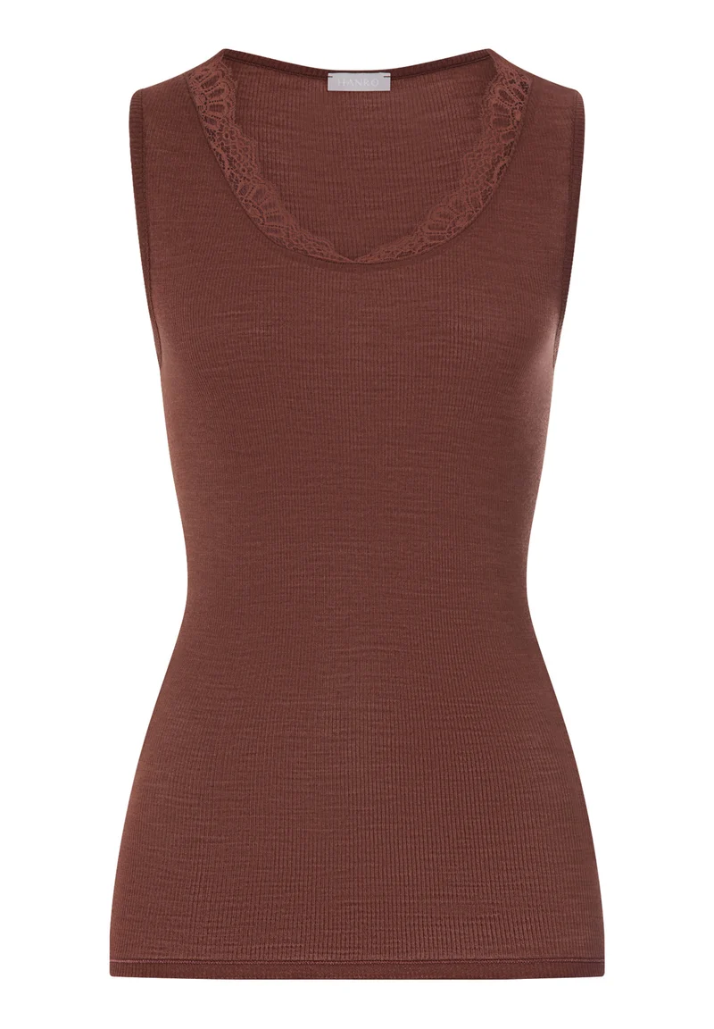 Woolen Lace Tank Top | cinnamon 070766-072790