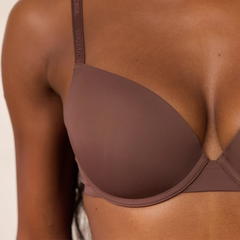 Invisible Form T-Shirt Bra - Cocoa