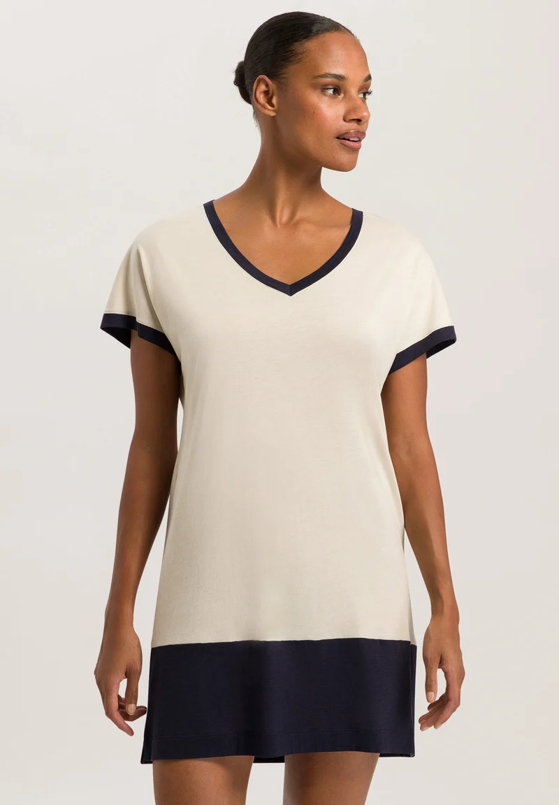 Laura S/SLV Nightdress 85cm | antique white 073691-072221