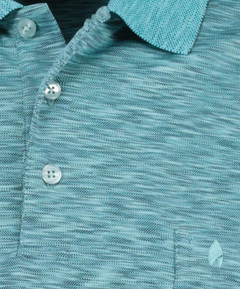 Softknit-Polo "space dye"