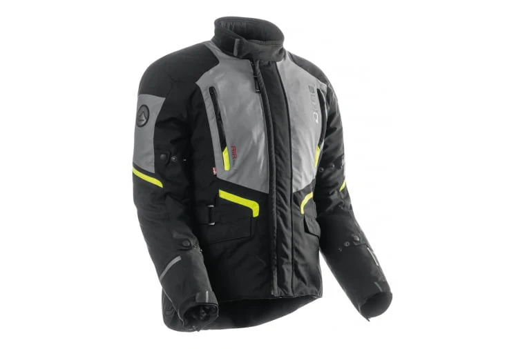 Dane Gore-Tex® Textile MC Jacke Ragnar Schwarz /Grau Damen
