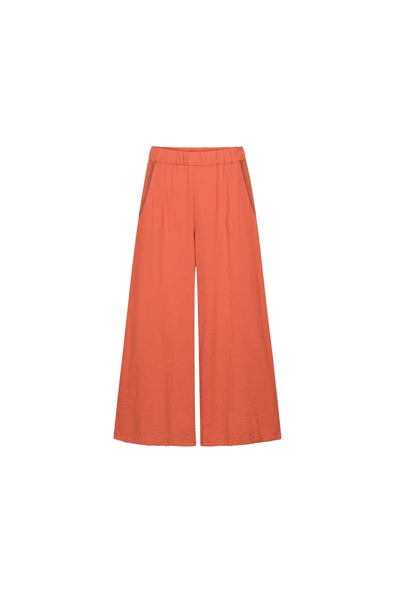 Sheersugger Hose aus Bio Baumwolle