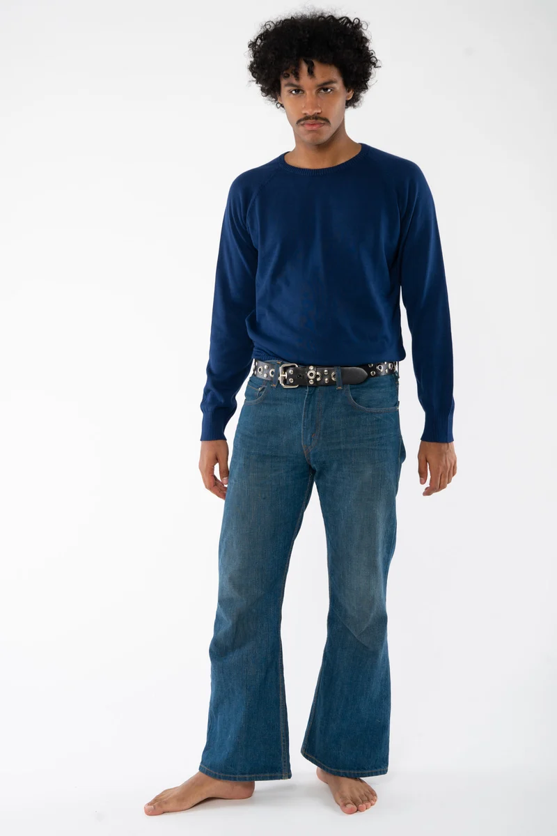 Leichter Strickpullover aus Bio Baumwolle