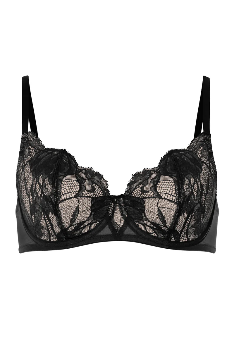 Lysia U/wire Bra | black 070761-070019
