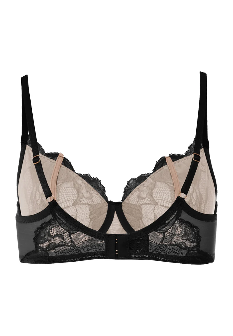 Lysia U/wire Bra | black 070761-070019