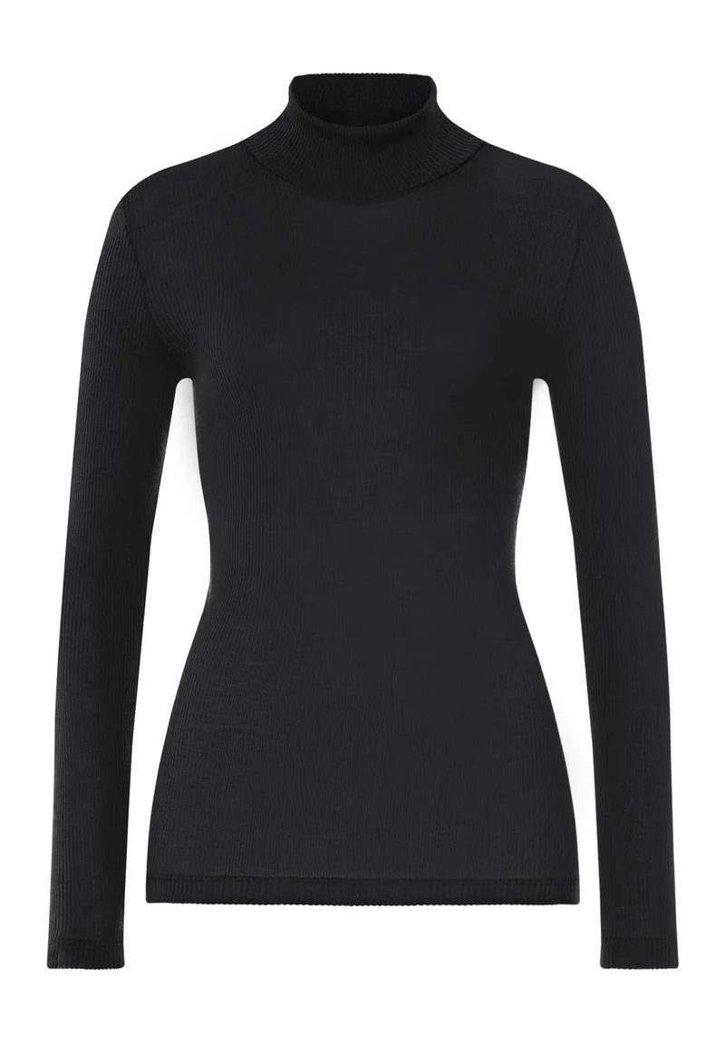 Marcia Turtle-Neck Shirt | phantom 070758-070924