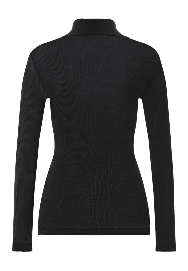 Marcia Turtle-Neck Shirt | phantom 070758-070924