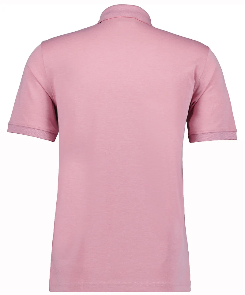 Softknit-Polo mit Brusttasche, kurzarm