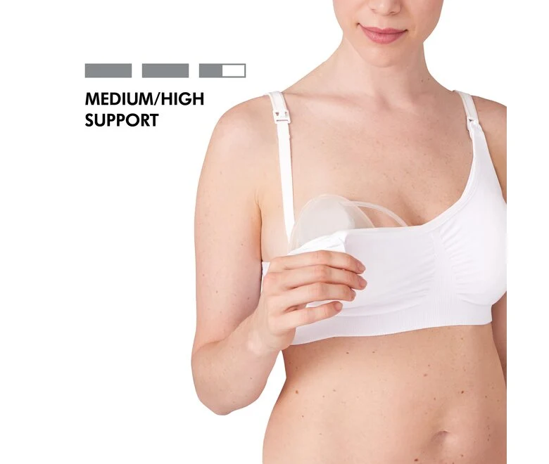 Medela Komfort-Still- und Pumps-BH 3-in-1, weiß, Größe M